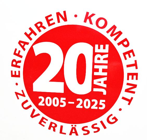 20 Jahre Erfahrung